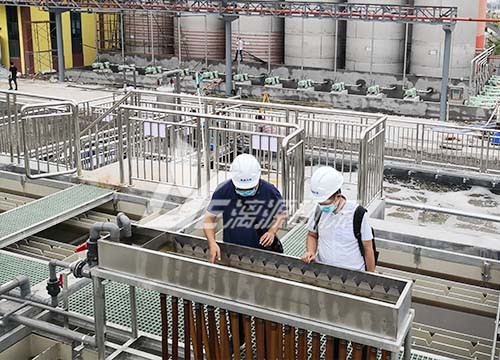 東莞建文日化洗滌劑廢水處理工程案例